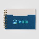Lino FSC Paper Spiral Binding Horizontal Pocket Notebook - A6-4