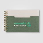 Lino FSC Paper Spiral Binding Horizontal Pocket Notebook - A6-5