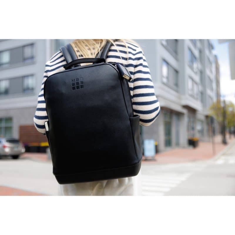 Moleskine Classic Backpack and Mini Notebook Charm Set - Black-6