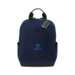 Moleskine Classic Backpack and Mini Notebook Charm Set - Sapphire Blue-Black-1