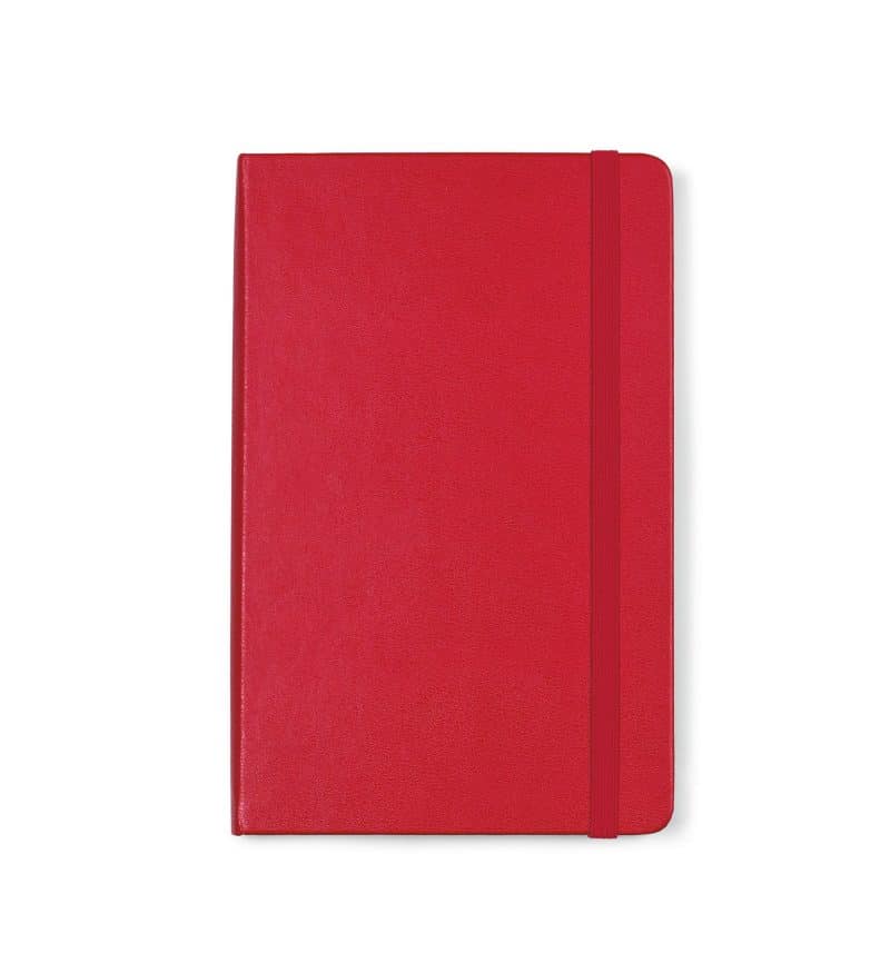 Moleskine? Hard Cover Ruled Medium Notebook - Scarlet Red-2