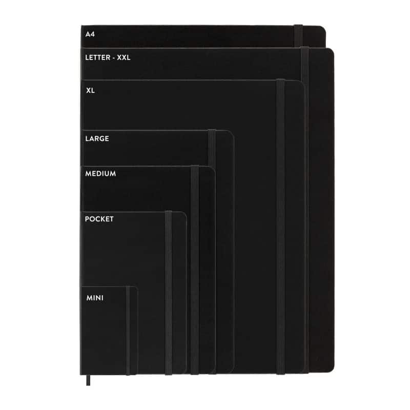 Moleskine Mini Notebook Charm - Black-8