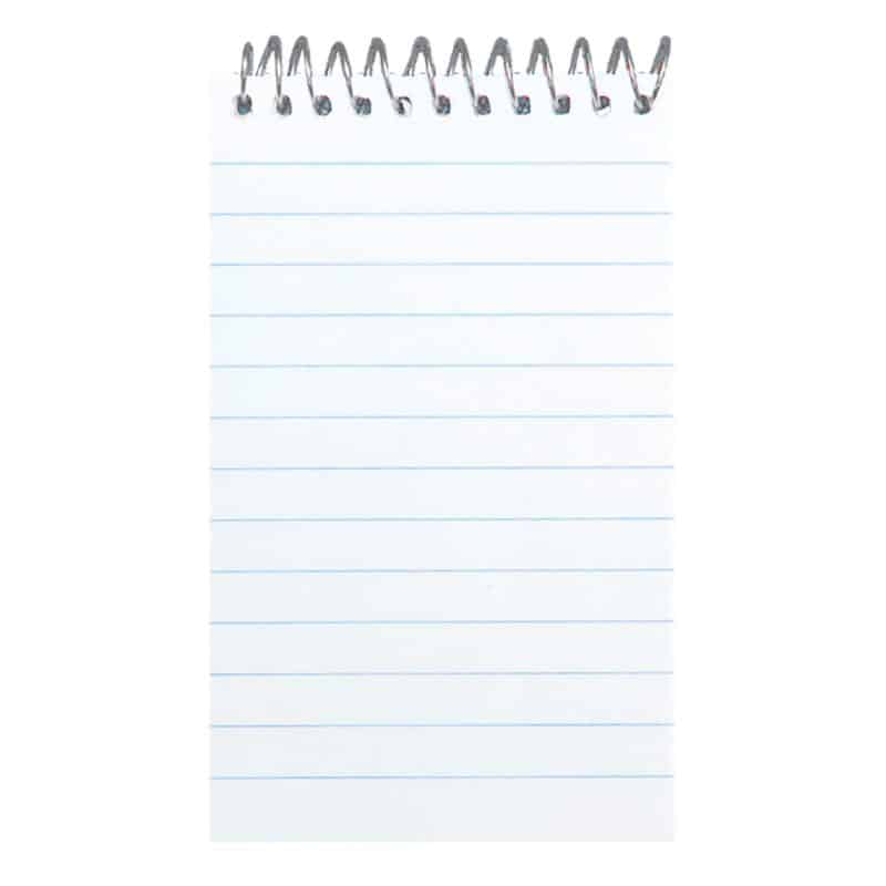 SimpliColor 3" x 5" Top-Bound Flip Notepad-2
