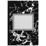 Slate FSC Paper Marble Hardcover Composition Notebook ? A5-2