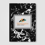 Slate FSC Paper Marble Hardcover Composition Notebook ? A5-5