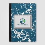 Slate FSC Paper Marble Hardcover Composition Notebook ? A5-6