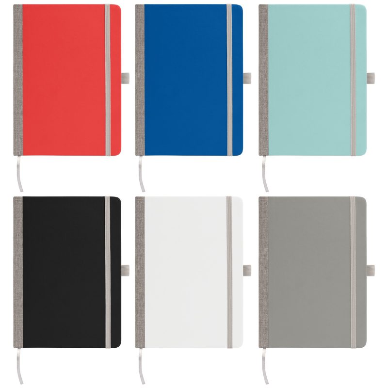Steinbeck - Recycled Two Tone Hard Cover Notebook-2