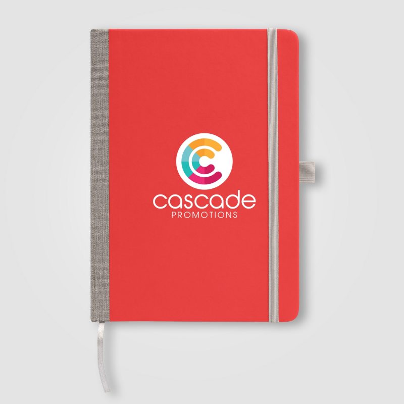 Steinbeck - Recycled Two Tone Hard Cover Notebook-3