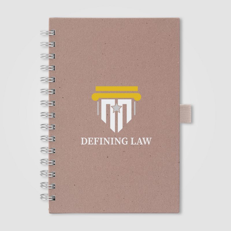 Terra Recycled Milk Carton Hard Cover Spiral Notebook - A5-2