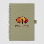 Terra Recycled Milk Carton Hard Cover Spiral Notebook - A5-4