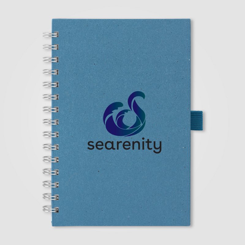 Terra Recycled Milk Carton Hard Cover Spiral Notebook - A5-1