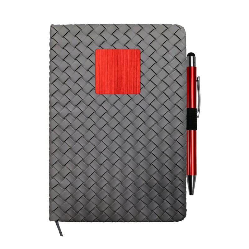 Woven Notebook Pen Set-4