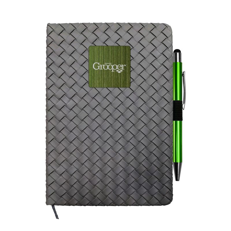 Woven Notebook Pen Set-5