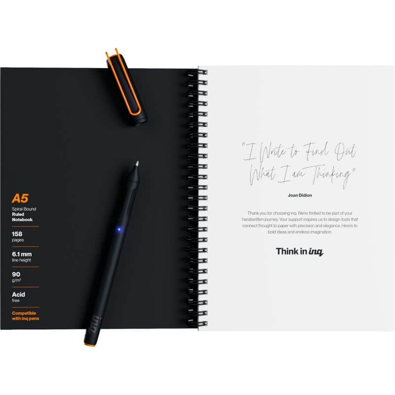inq Smart Pen Writing and Notebook Set-8