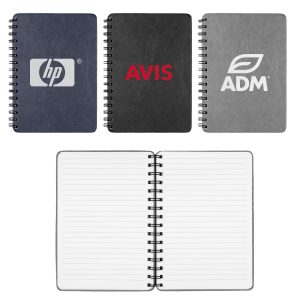 CrinkleNote A5 Spiral Notebook (Factory Direct) 10-12 Weeks-1