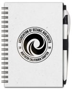 Large SlimLine Neutral Jotter w/ Penport (4" x 6")-1