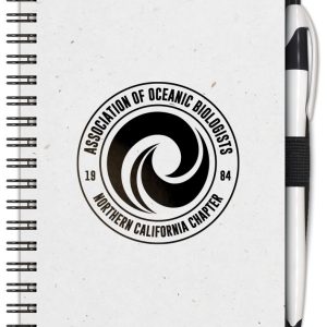Large SlimLine Neutral Jotter w/ Penport (4" x 6")-1