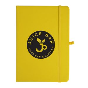 Notebook With Sticky Notes And Flags-1