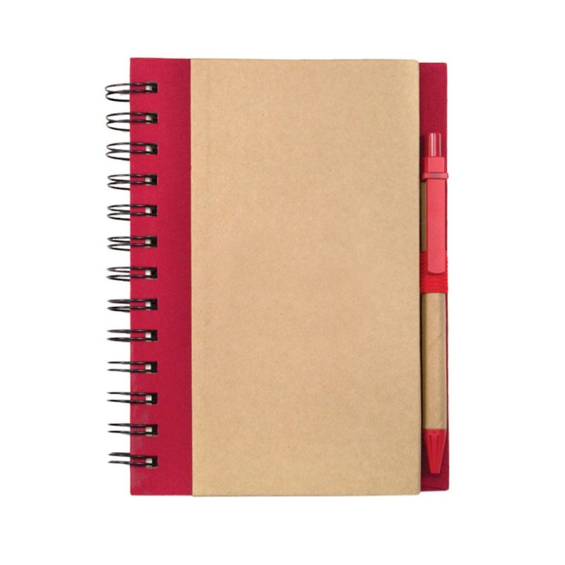 Spiral Bound Notebook & Harvest Pen-9