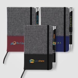 Twain Notebook & Tres-Chic Pen Gift Set-1