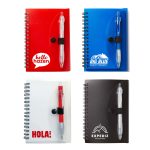Eco Spiral Notebook with Cardinal Pen-1