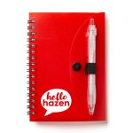 Eco Spiral Notebook with Cardinal Pen-3