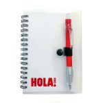 Eco Spiral Notebook with Cardinal Pen-5