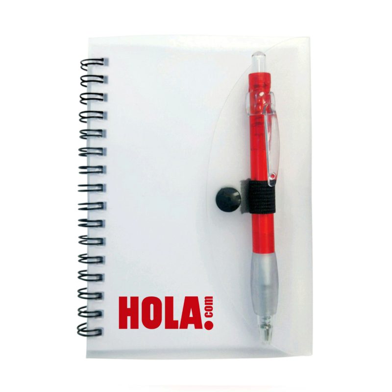 Eco Spiral Notebook with Cardinal Pen-5