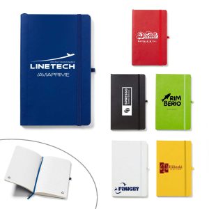 RPET Soft Cover Journal Notebook with Pen Loop-1