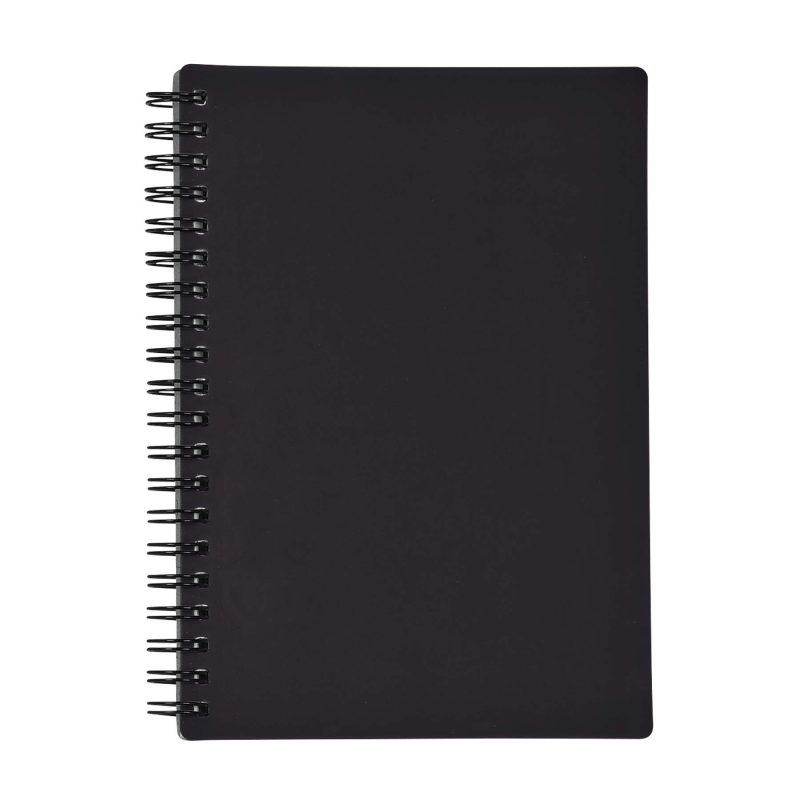 Rubbery Spiral Notebook with Recycled paper-2