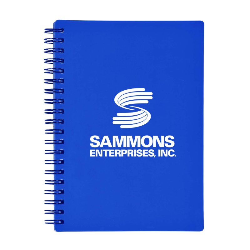 Rubbery Spiral Notebook with Recycled paper-5