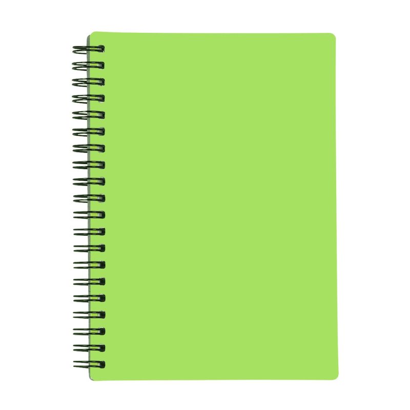 Rubbery Spiral Notebook with Recycled paper-6