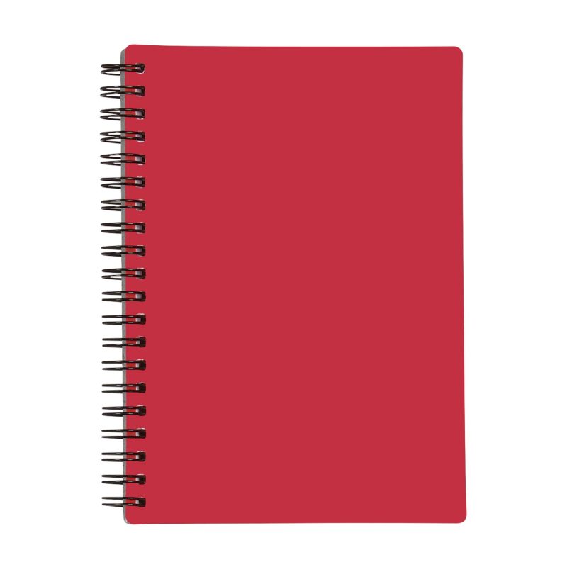Rubbery Spiral Notebook with Recycled paper-10