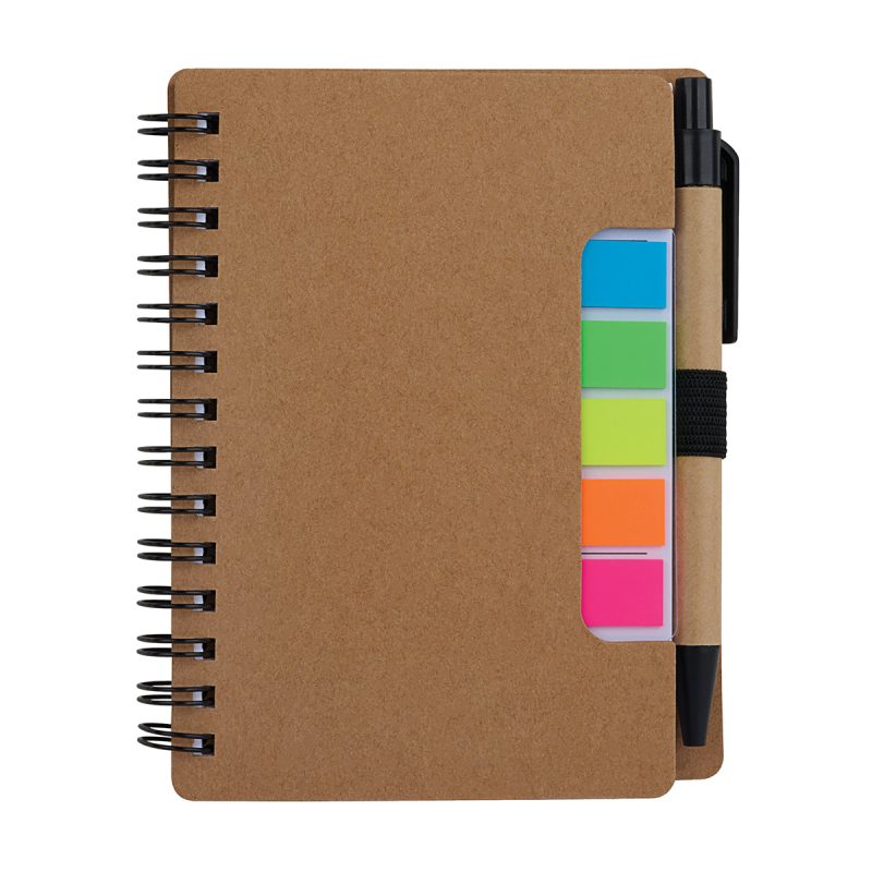 Unity FSC Notebook with Sticky Flags & Pen-2