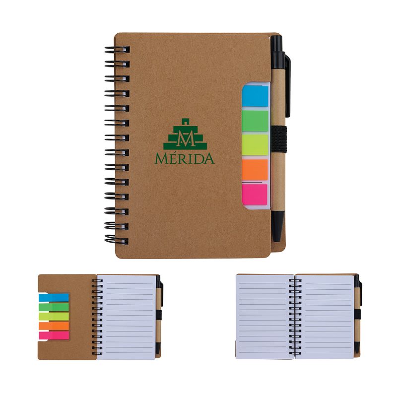 Unity FSC Notebook with Sticky Flags & Pen-1