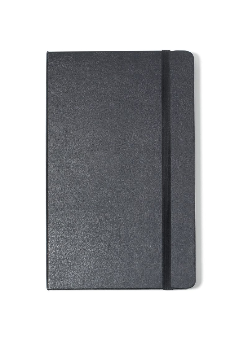 Moleskine Hard Cover Ruled Large Notebook - Black-2