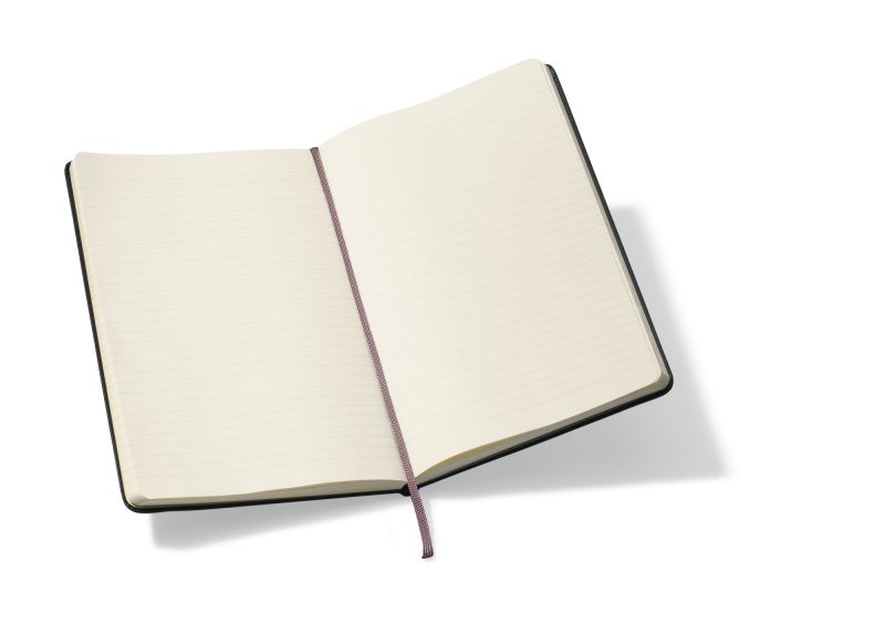 Moleskine Hard Cover Ruled Large Notebook - Black-4