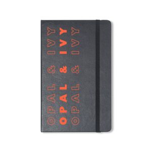 Moleskine Hard Cover Ruled Large Notebook - Black-1