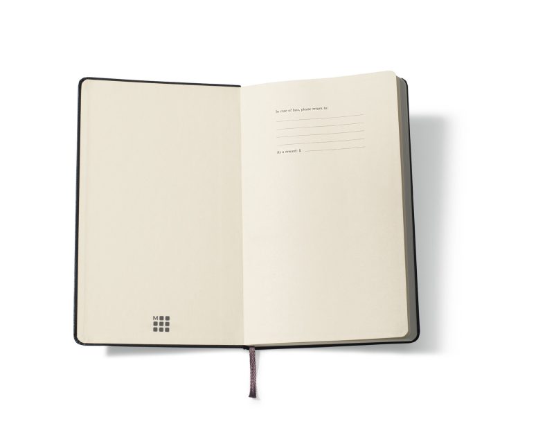 Moleskine Hard Cover Ruled Large Notebook - Black-6