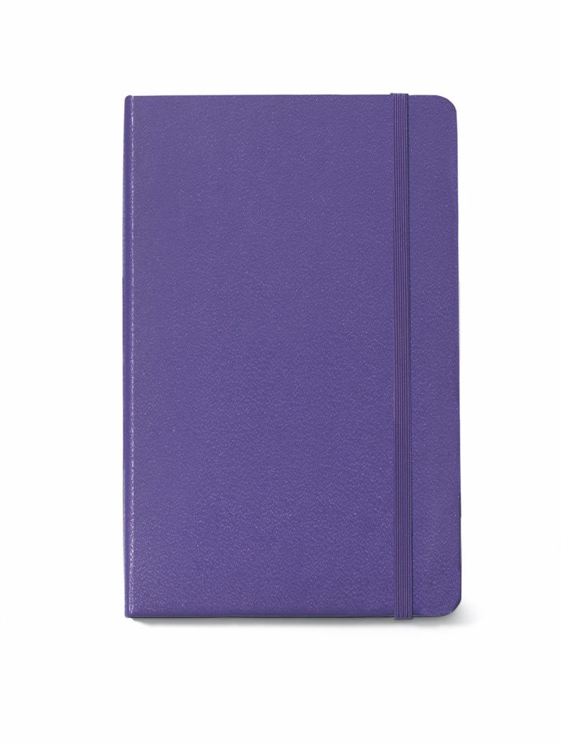 Moleskine Hard Cover Ruled Large Notebook - Brilliant Violet-2