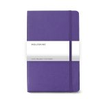 Moleskine Hard Cover Ruled Large Notebook - Brilliant Violet-5