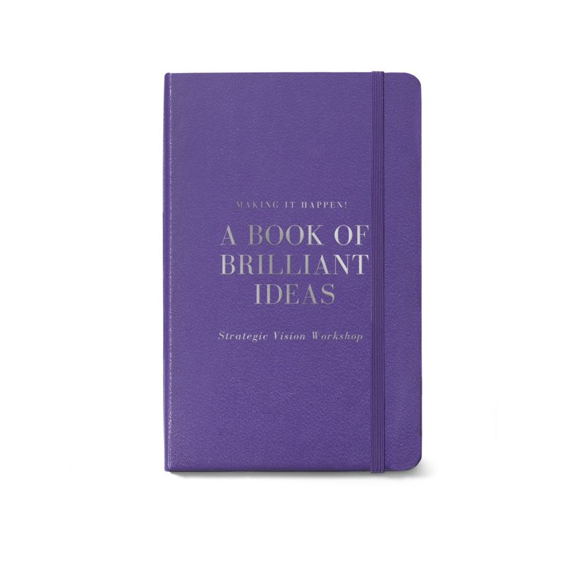 Moleskine Hard Cover Ruled Large Notebook - Brilliant Violet-1