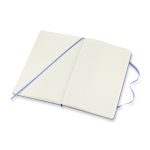 Moleskine Hard Cover Ruled Large Notebook - Hydrangea Blue-4