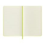Moleskine Hard Cover Ruled Large Notebook - Lemon Green-3