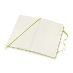 Moleskine Hard Cover Ruled Large Notebook - Lemon Green-4
