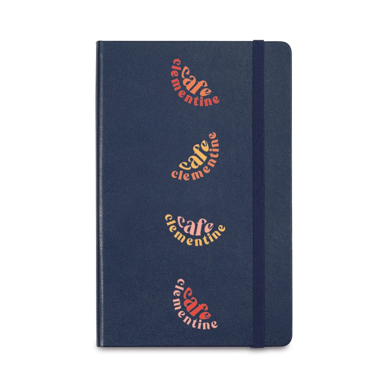 Moleskine Hard Cover Ruled Large Notebook - Navy Blue-1