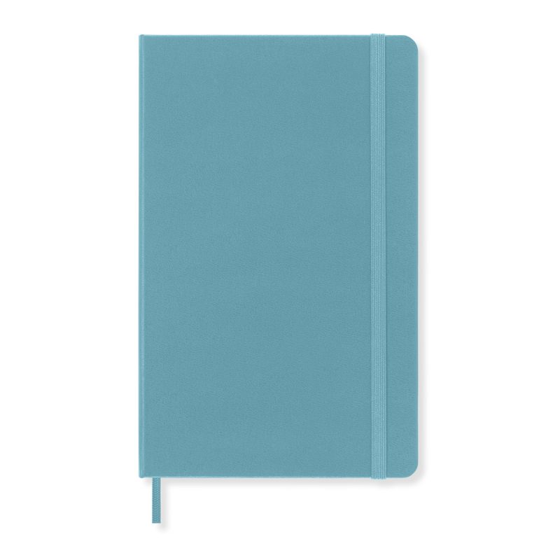 Moleskine Hard Cover Ruled Large Notebook - Reef Blue-2