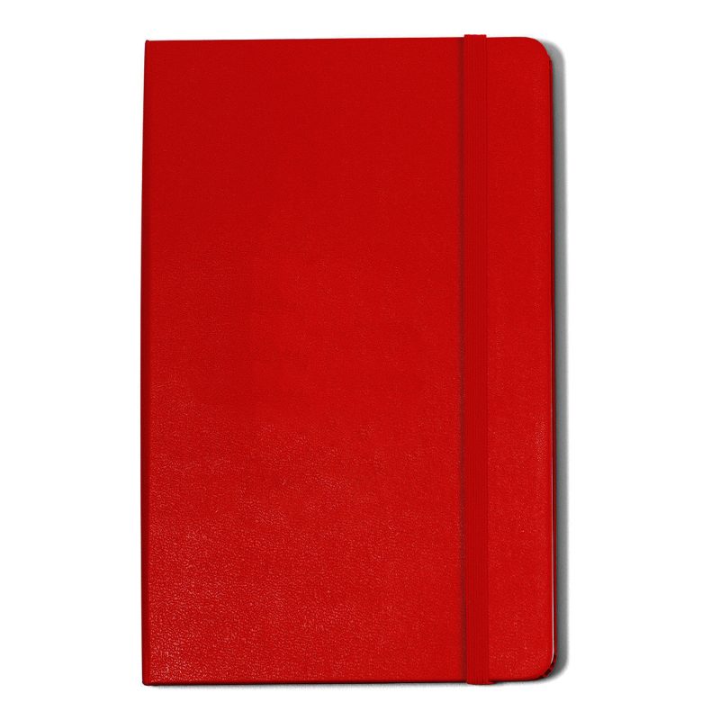 Moleskine Hard Cover Ruled Large Notebook - Scarlet Red-2