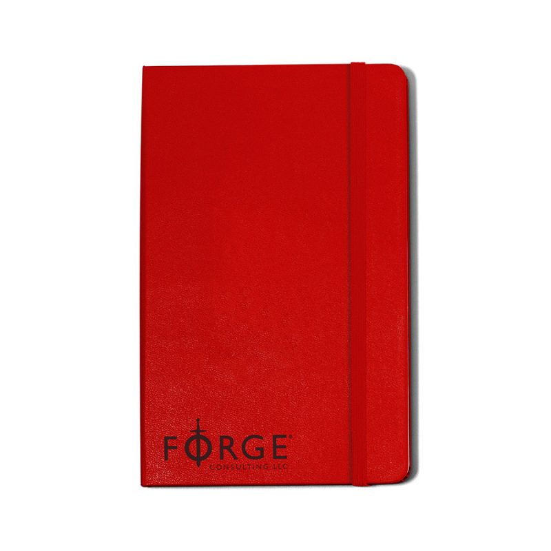 Moleskine Hard Cover Ruled Large Notebook - Scarlet Red-3