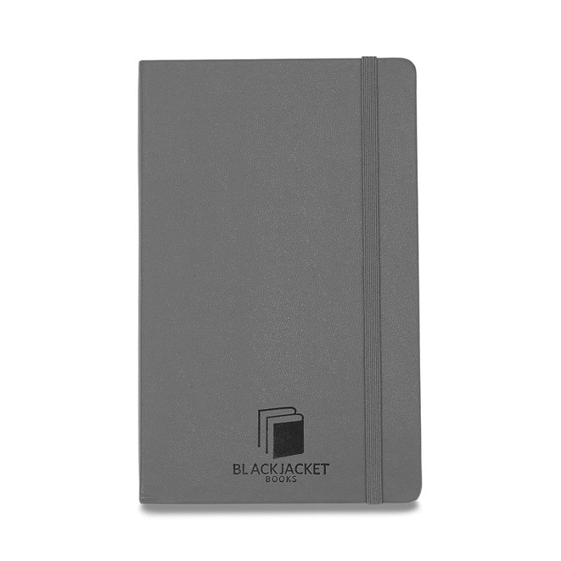 Moleskine Hard Cover Ruled Large Notebook - Slate Grey-3